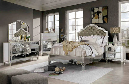 Furniture of America - Eliora - Cal.King Bed, Silver - FOA7890CK-BED view 2