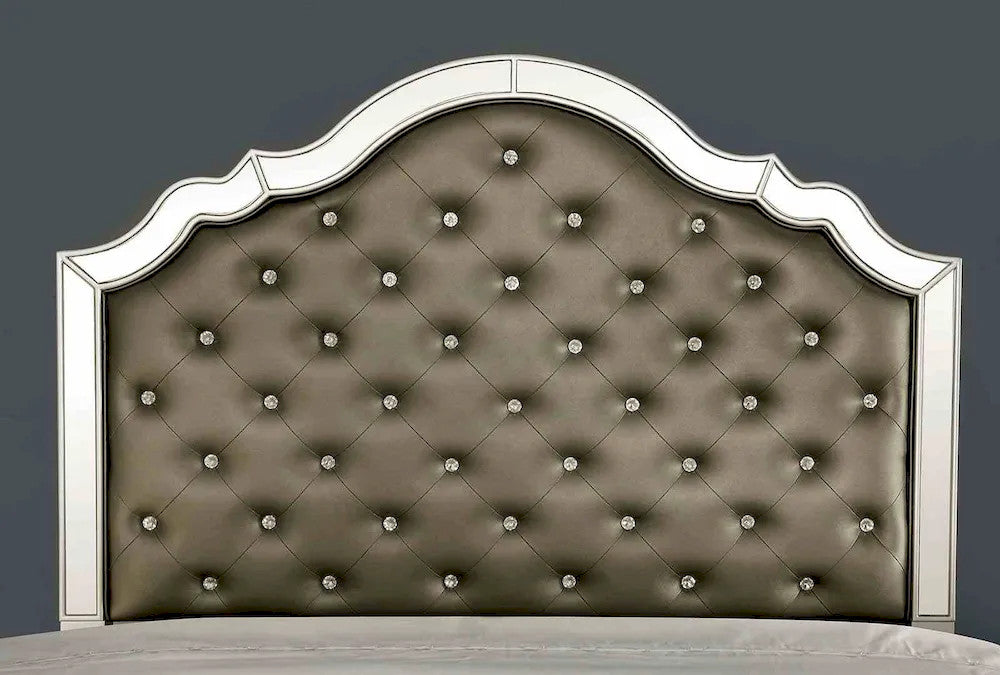 Furniture of America - Eliora - Cal.King Bed, Silver - FOA7890CK-BED view 4