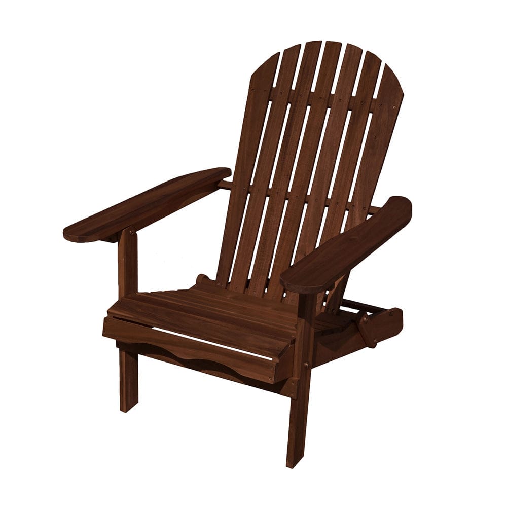Furniture of America - Elk Adirondrack Chair in Dark Brown - GM-1021DK View 1