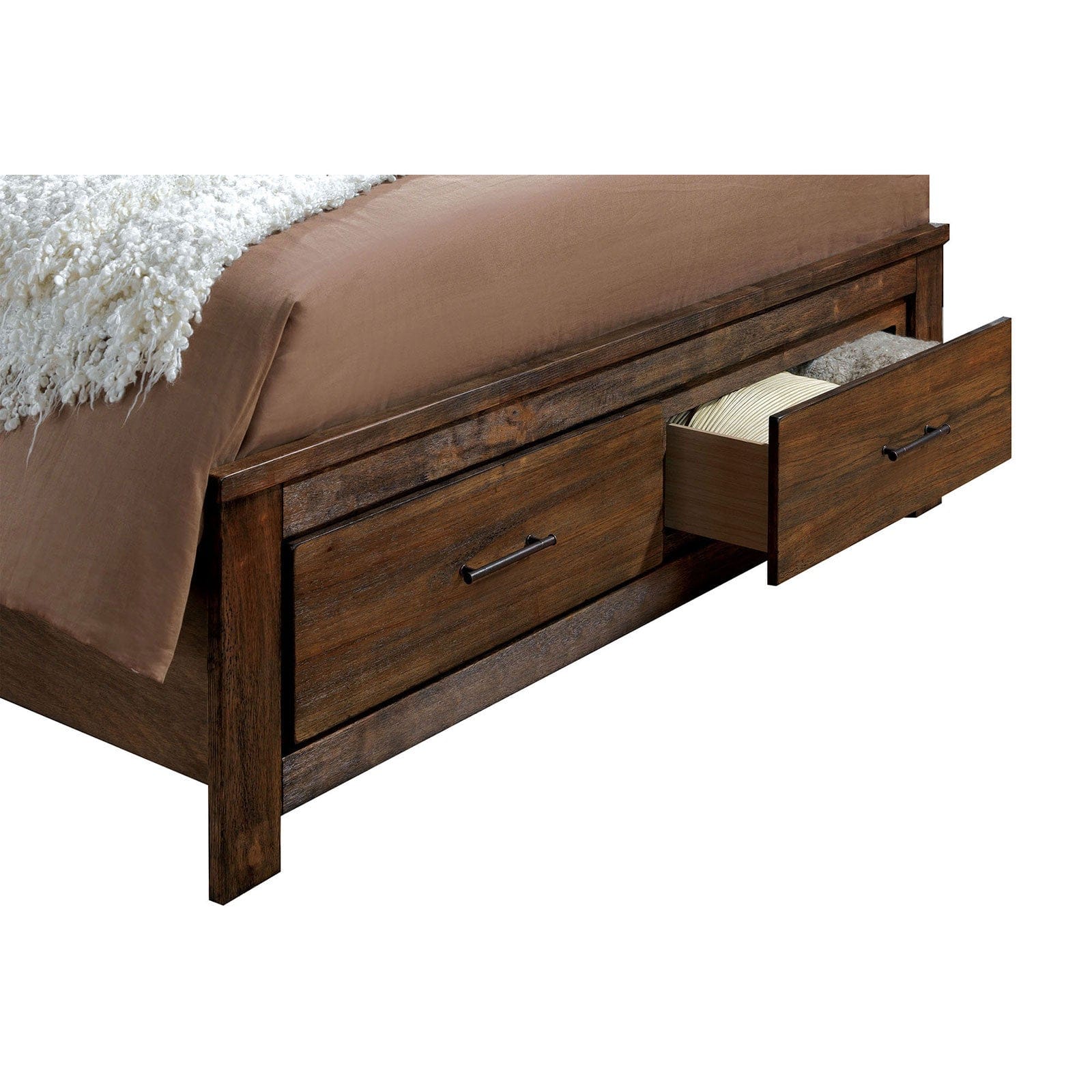 Furniture of America - Elkton Queen Bed in Oak - CM7072Q-BED View 3