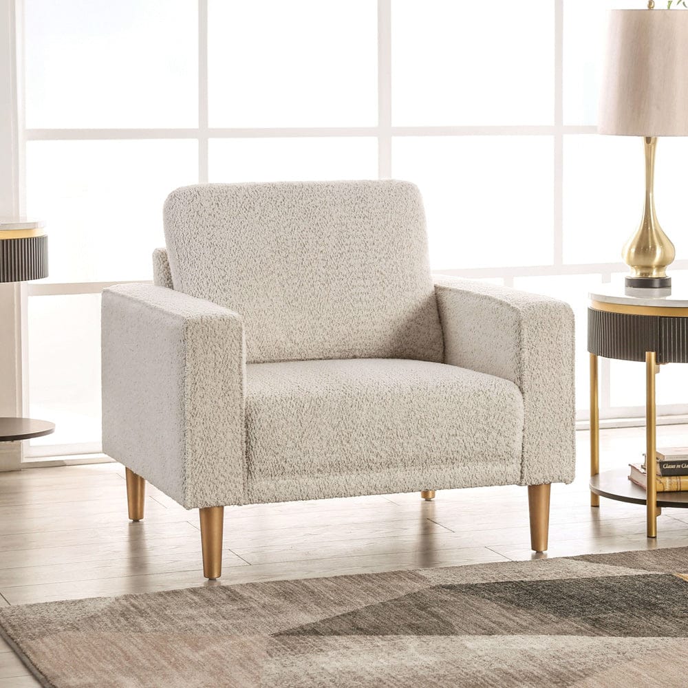 Furniture of America - Elverum Chair in Off-White - FM61000WH-CH View 1