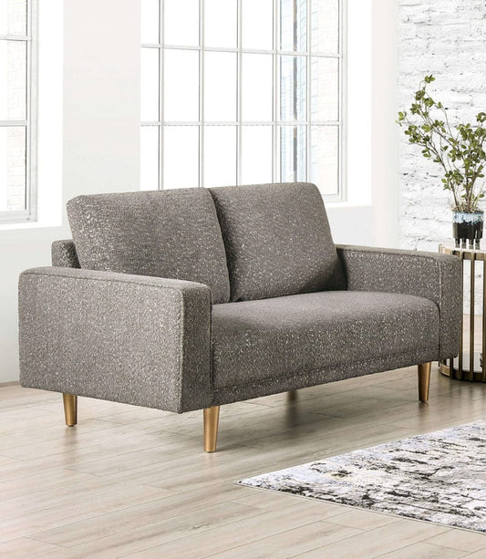 Furniture of America - Elverum Loveseat in Charcoal Gray - FM61000GY-LV View 1