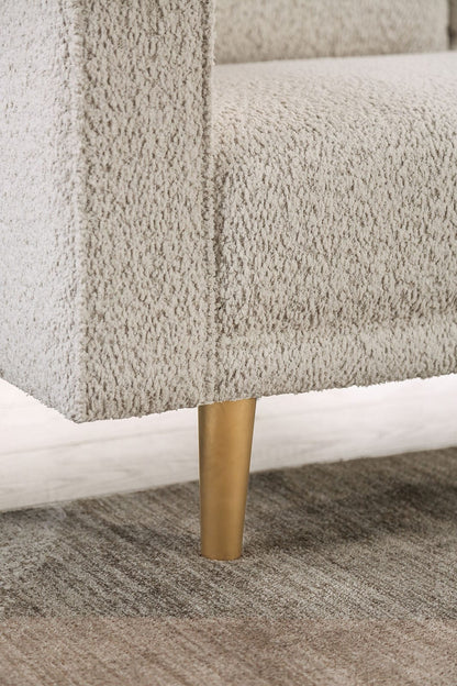 Furniture of America - Elverum Sofa + Loveseat in Off-White - FM61000WH-2PC View 3
