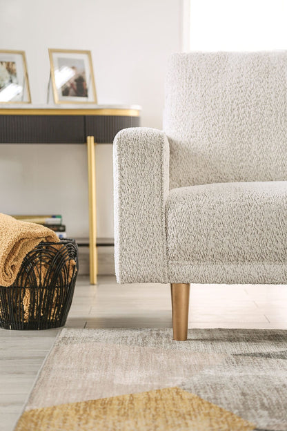 Furniture of America - Elverum Sofa + Loveseat in Off-White - FM61000WH-2PC View 5