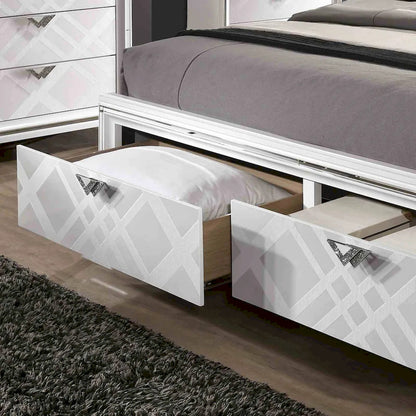 Furniture of America - Emmeline - Cal.King Bed, White - FOA7147WH-CK-BED view 2