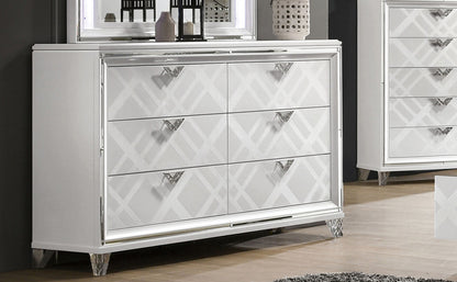 Furniture of America - Emmeline Dresser in White - FOA7147WH-D View 1