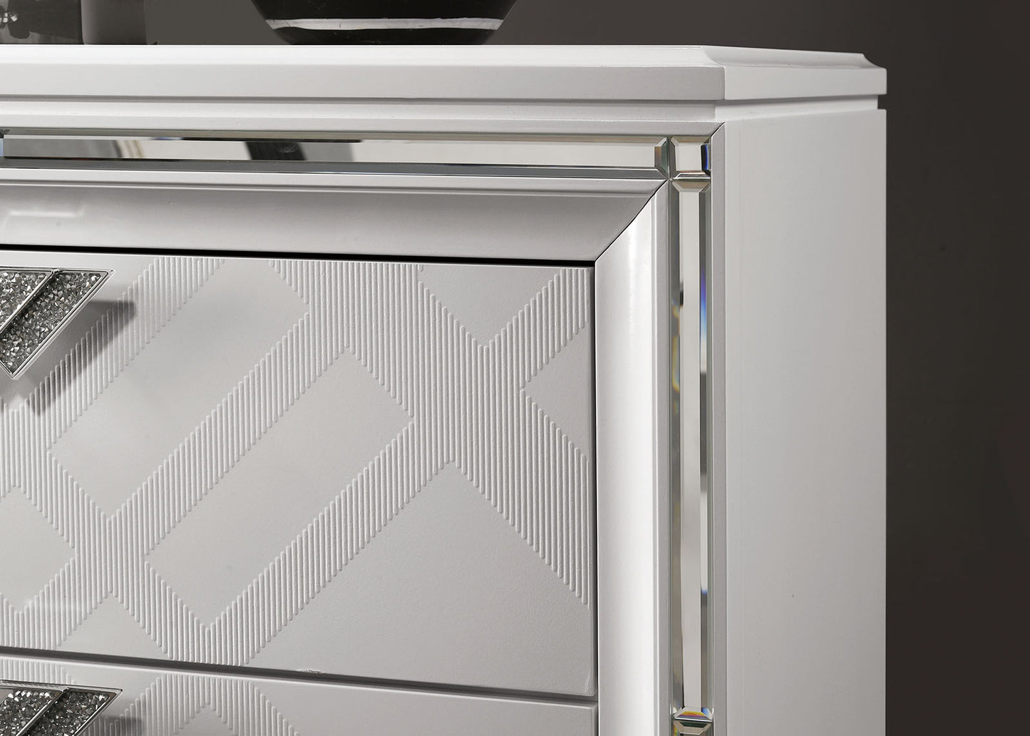 Furniture of America - Emmeline Nightstand w/ USB in White - FOA7147WH-N View 2