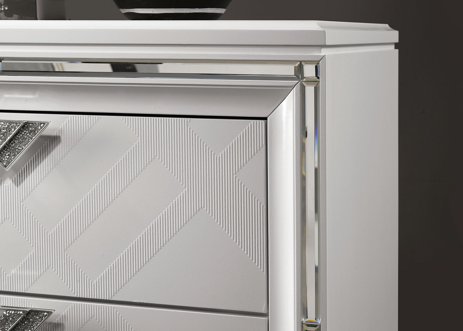 Furniture of America - Emmeline Nightstand w/ USB in White - FOA7147WH-N View 2