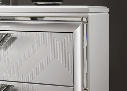 Furniture of America - Emmeline Nightstand w/ USB in White - FOA7147WH-N View 2