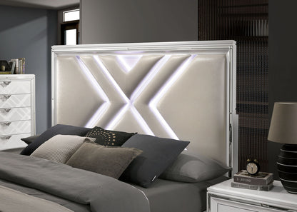 Furniture of America - Emmeline Queen Bed in White - FOA7147WH-Q-BED View 3