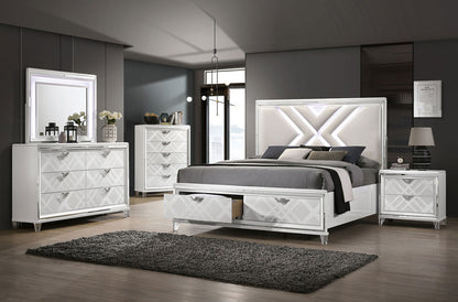 Furniture of America - Emmeline Queen Bed in White - FOA7147WH-Q-BED View 5