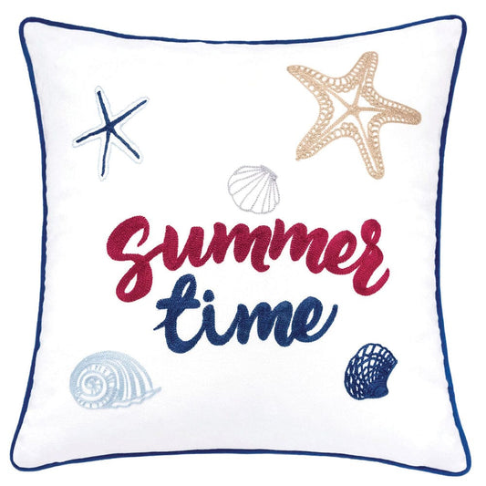 Furniture of America - Emmie 20" X 20" Pillow Set of 2 in White/Multi - PL8082-2PK View 1
