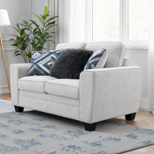 Furniture of America - Enea - Loveseat - Light Gray - FM64009LG-LV view 1