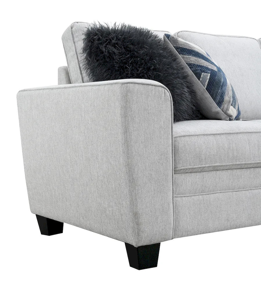 Furniture of America - Enea - Loveseat - Light Gray - FM64009LG-LV view 5
