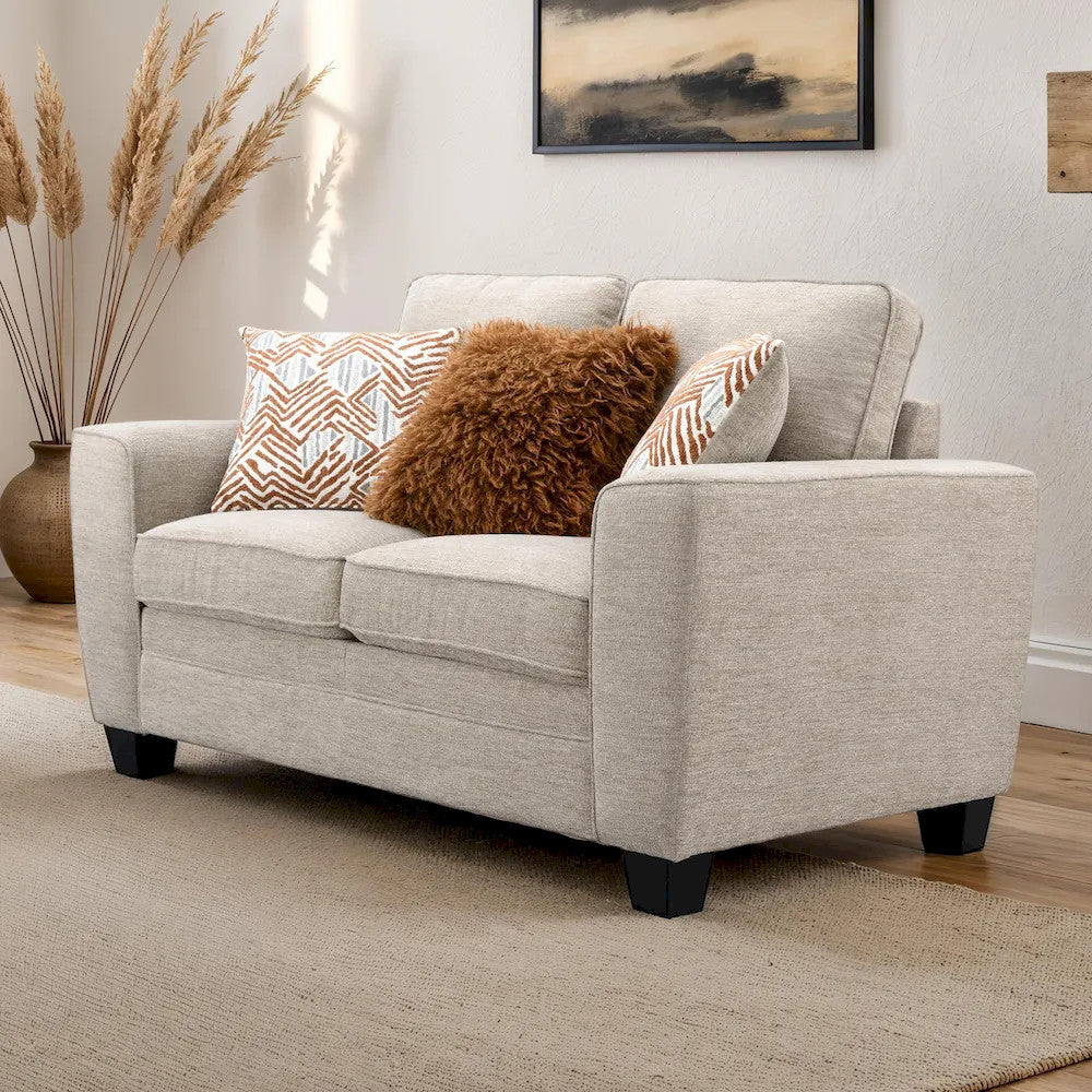 Furniture of America - Enea - Loveseat - Taupe - FM64009TP-LV view 1