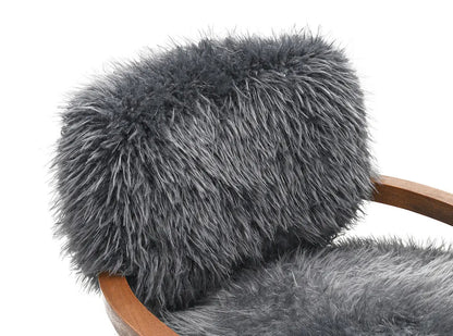 Furniture of America - Eramo - Accent Chair, Charcoal Gray - FM-AC6005DG view 4