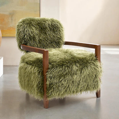 Furniture of America - Eramo - Accent Chair, Green - Green - FM-AC6005GR view 1
