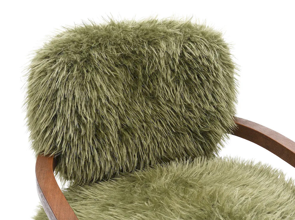 Furniture of America - Eramo - Accent Chair, Green - Green - FM-AC6005GR view 4