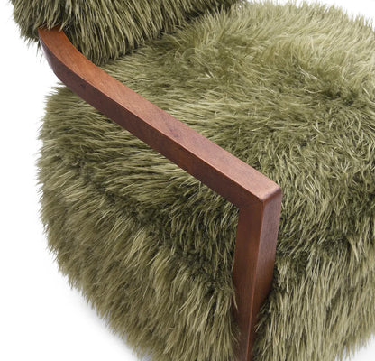 Furniture of America - Eramo - Accent Chair, Green - Green - FM-AC6005GR view 5