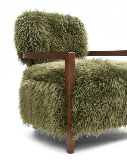 Furniture of America - Eramo - Accent Chair, Green - Green - FM-AC6005GR view 6