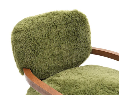 Furniture of America - Eramo - Accent Chair, Green - Green - FM-AC6005GR-S view 4