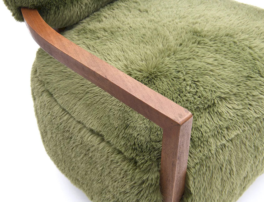 Furniture of America - Eramo - Accent Chair, Green - Green - FM-AC6005GR-S view 5