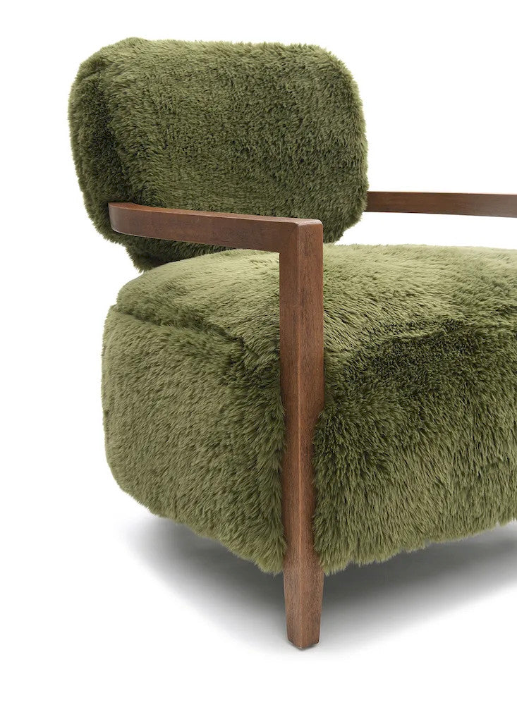 Furniture of America - Eramo - Accent Chair, Green - Green - FM-AC6005GR-S view 6