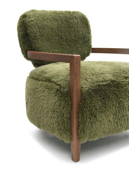 Furniture of America - Eramo - Accent Chair, Green - Green - FM-AC6005GR-S view 6