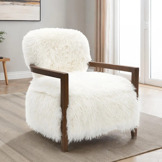 Furniture of America - Eramo - Accent Chair, White - FM-AC6005WH view 1
