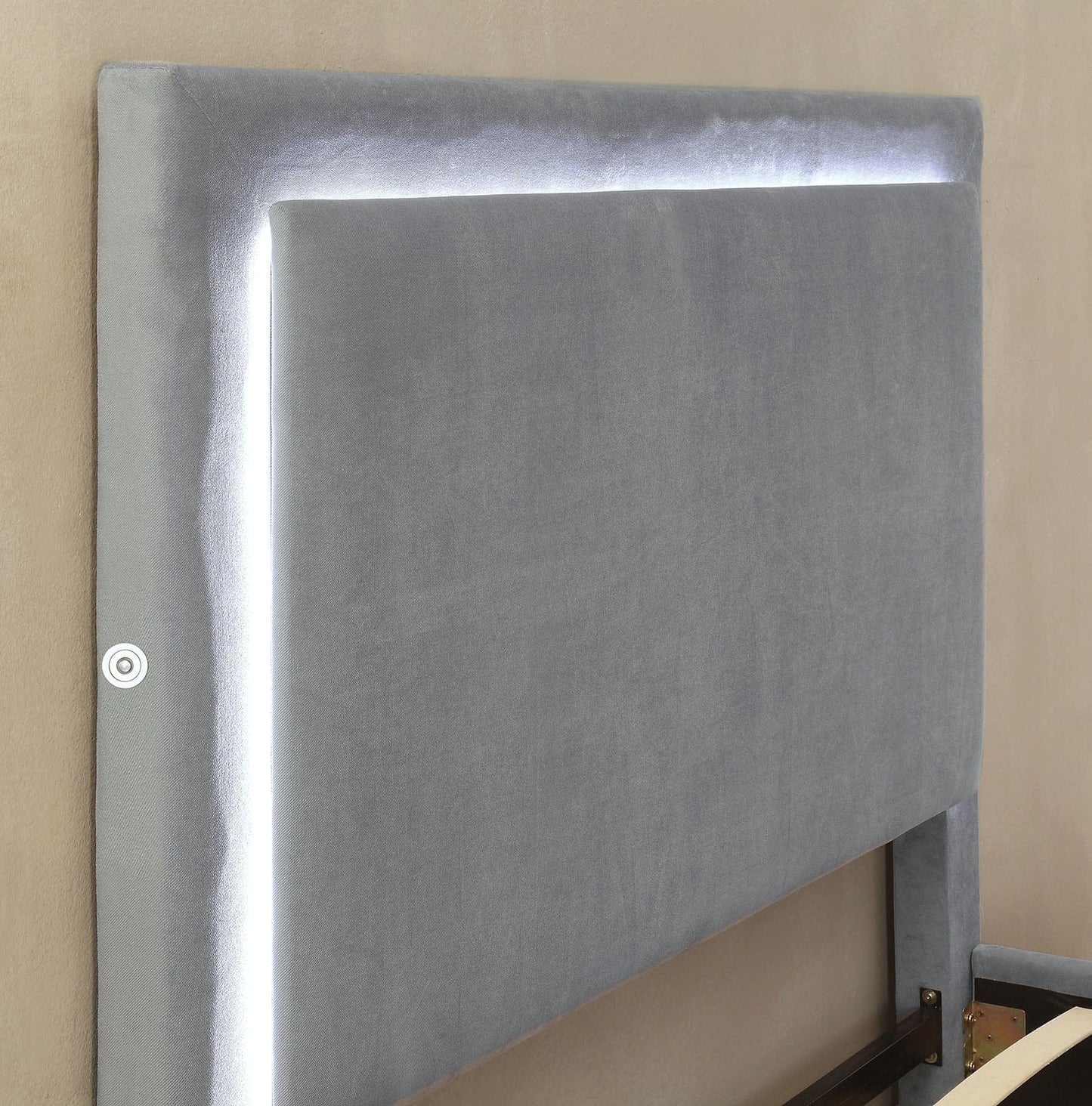 Furniture of America - Erglow I Queen Bed in Gray - CM7695GY-Q-BED-VN View 4