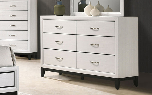 Furniture of America - Errico Dresser in White - FM7215WH-D View 1
