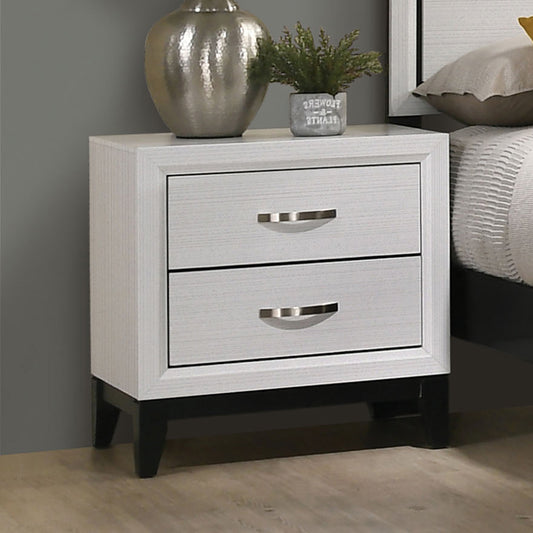 Furniture of America - Errico Nightstand in White - FM7215WH-N View 1