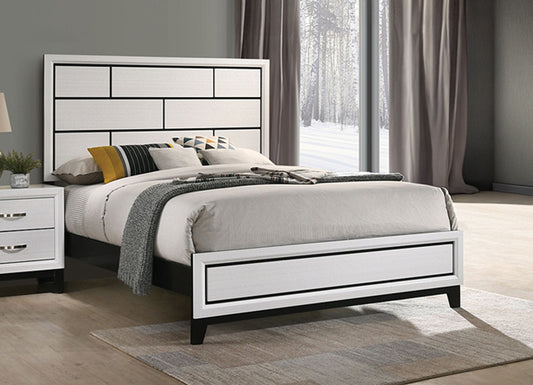 Furniture of America - Errico Queen Bed in White - FM7215WH-Q-BED View 1