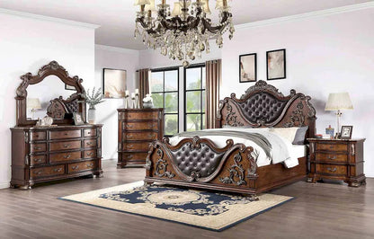 Furniture of America - Esparanza - Cal.King Bed, Pearl White - CM7478WH-CK-BED view 2