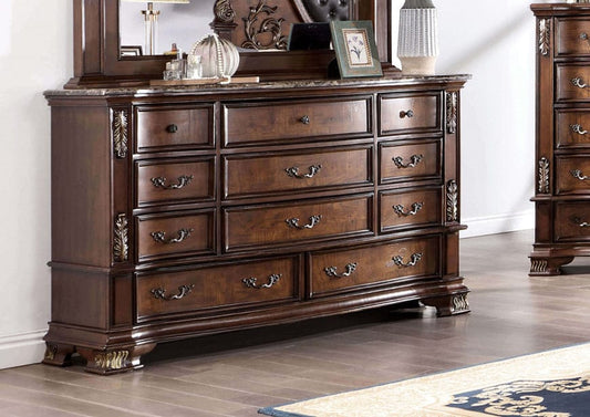 Furniture of America - Esparanza Dresser in Brown Cherry - CM7478CH-D View 1