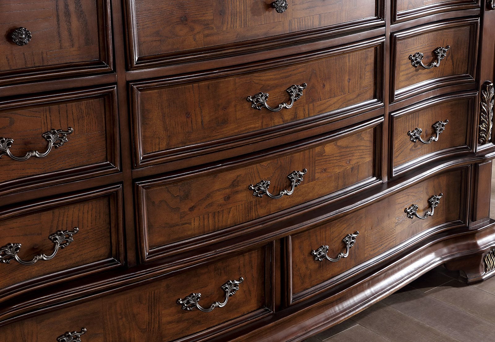 Furniture of America - Esparanza Dresser in Brown Cherry - CM7478CH-D View 3