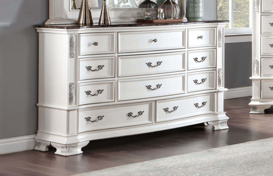 Furniture of America - Esparanza Dresser in Pearl White - CM7478WH-D View 1
