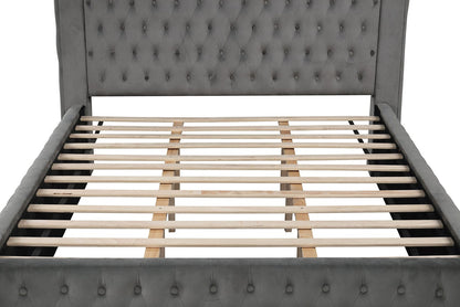 Furniture of America - Etherea Queen Bed in Gray - CM7482GY-Q-BED View 7