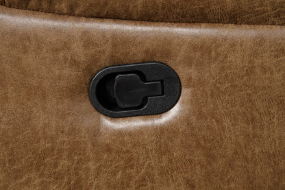 Furniture of America - Ezekius Sofa in Brown - FM6011BR-SF-M View 3