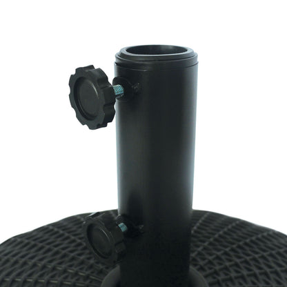 Furniture of America - Fab Round Umbrella Base in Black - GM-3004 View 3