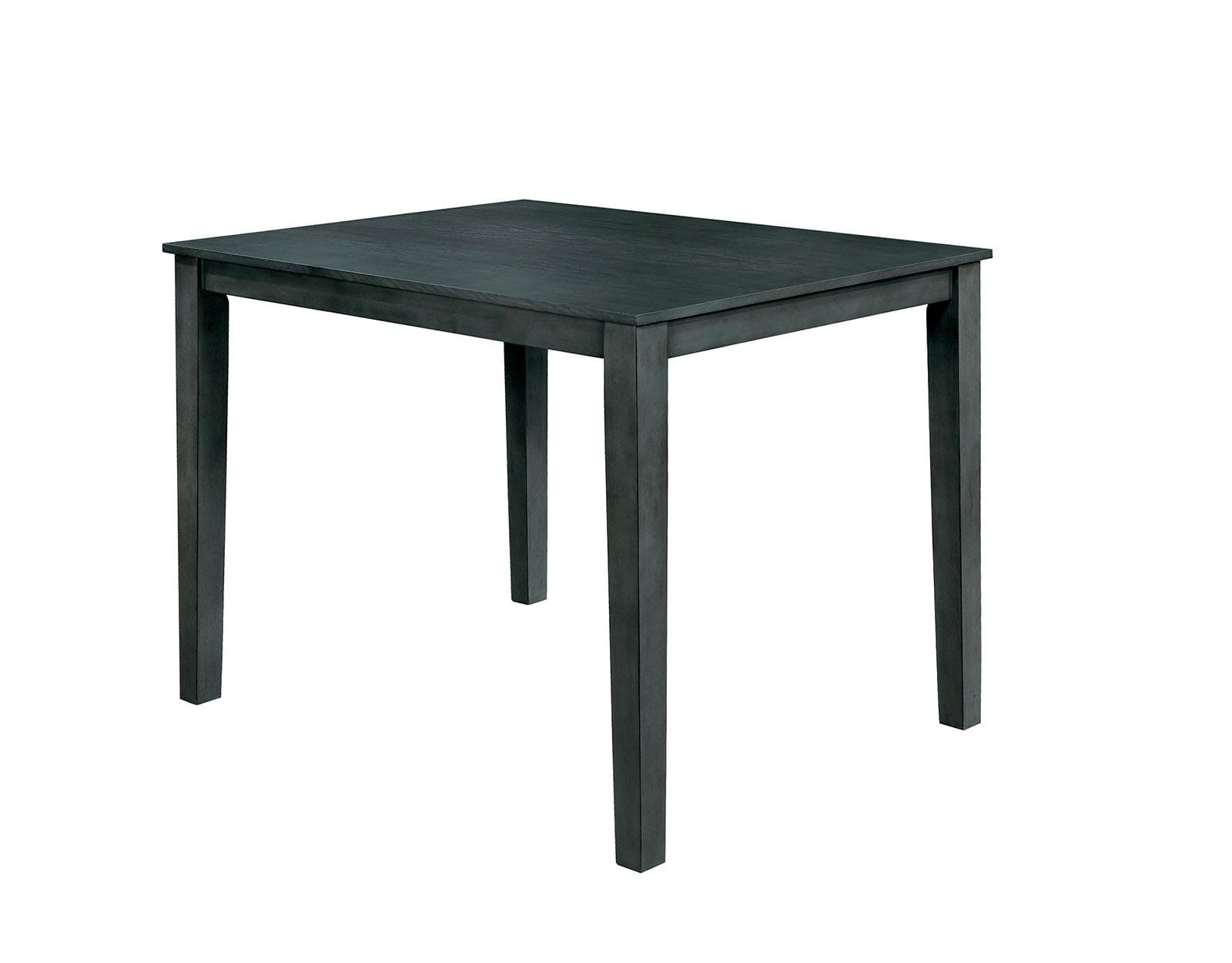 Furniture of America - Fafnir 5 Pc. Counter Ht. Table Set in Weathered Gray/Beige - CM3607PT-5PK View 3