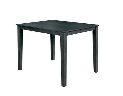 Furniture of America - Fafnir 5 Pc. Counter Ht. Table Set in Weathered Gray/Beige - CM3607PT-5PK View 3