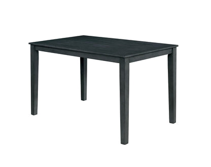 Furniture of America - Fafnir 7 Pc. Counter Ht. Table Set in Weathered Gray/Beige - CM3607PT-7PK View 3