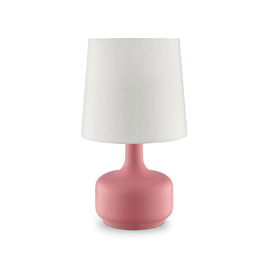Furniture of America - Farah 17"H Matte Pink Table Lamp in Pink - L9819PK View 1