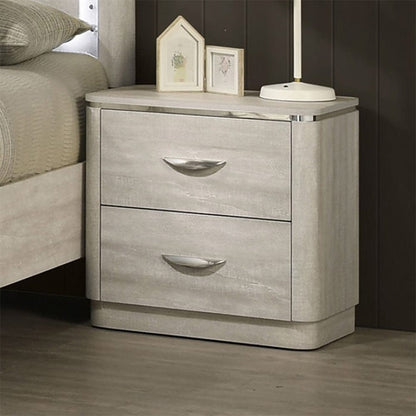 Furniture of America - Farsund Nightstand in Dusty Gray - FM72013LG-N