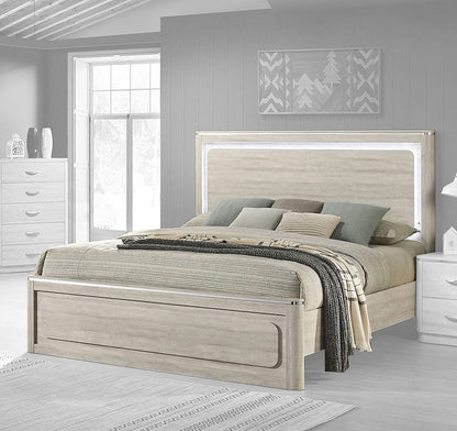 Furniture of America - Farsund Queen Bed in Dusty Gray - FM72013LG-Q-BED View 1