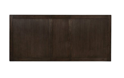Furniture of America - Faulk 7 Pc. Dining Table Set in Espresso, Warm Gray - CM3310T-7PC View 3