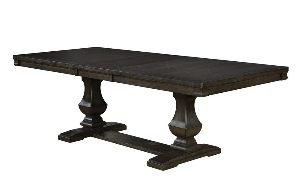 Furniture of America - Faulk Dining Table in Espresso/Warm Gray - CM3310T-TABLE View 1