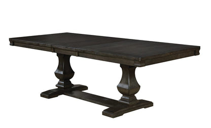 Furniture of America - Faulk Dining Table in Espresso/Warm Gray - CM3310T-TABLE View 1