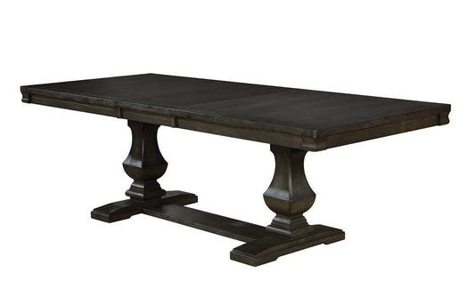 Furniture of America - Faulk Dining Table in Espresso/Warm Gray - CM3310T-TABLE View 1
